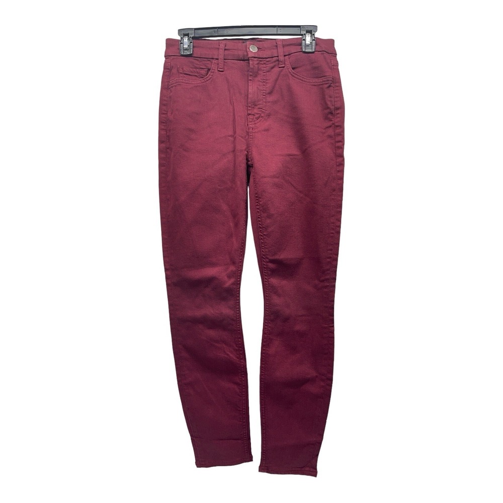 7 For All Mankind Jen 7 Legging Ankle Women's Size‎ 6 Wine Color Pants Jeans
